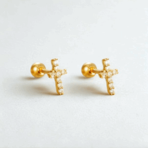Aretes cruz